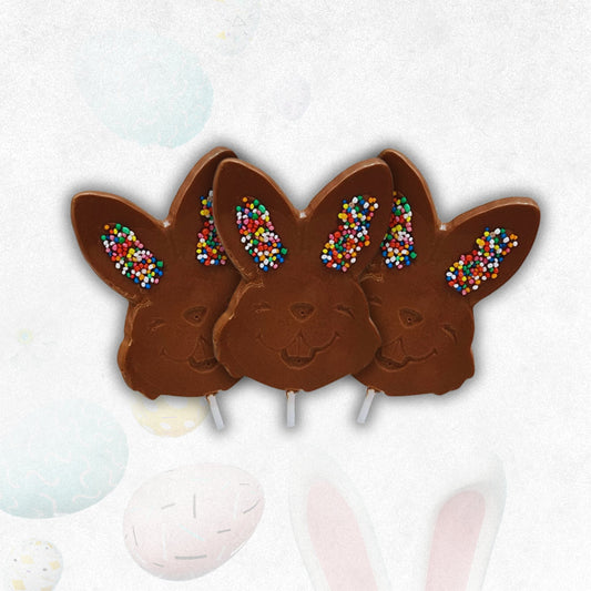 Easter Chocolate Bunny Pops - CHOC’D - Melbourne